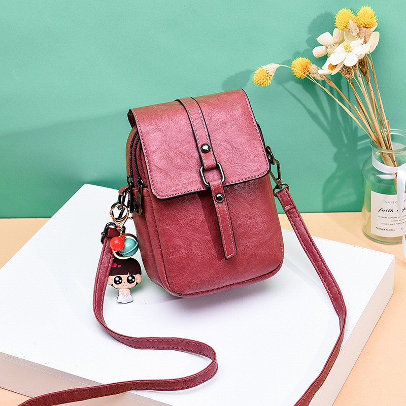 Wholesale Mobile Phone Bag Women's Bag 2021 New Net Red Fashion Single Shoulder Messenger Small Bag Factory Direct Sales