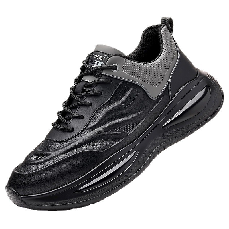Leather Men's Shoes New Autumn And Winter Sports Shoes