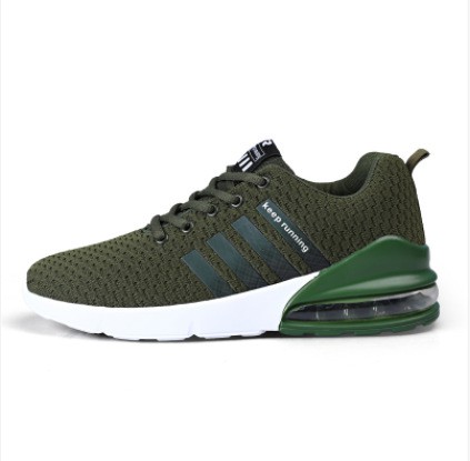 New Flying Woven Air Cushion Sports Casual Shoes - The Wild Student Trend Ins Men's Shoes