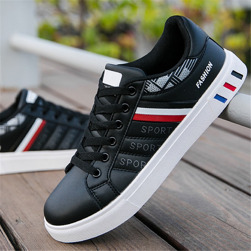 Spring New White Shoes -The Wild Trend Sports Casual Shoes Breathable Student Shoes Board Shoes Men's Trendy Shoes