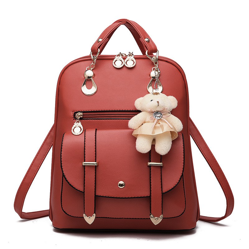 New Fashion Female Backpack Spring And Summer New Student Fashion Casual Female Bag One Drop