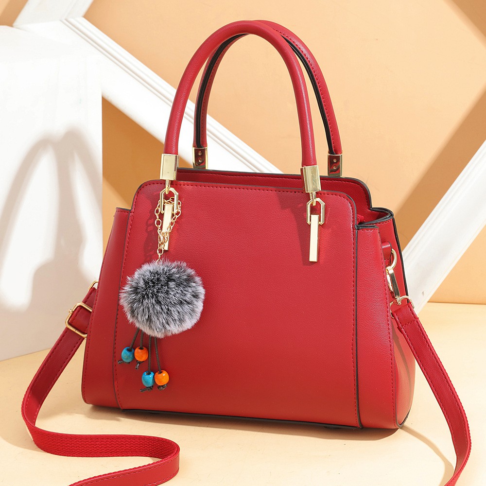 2021 new winter Handbag Shoulder Bag Korean satchel handbags handbag hit the color of one generation