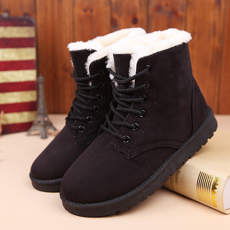 2022 new ladies snow boots wholesale winter new women's winter shoes women's warm tube female cotton shoes boots