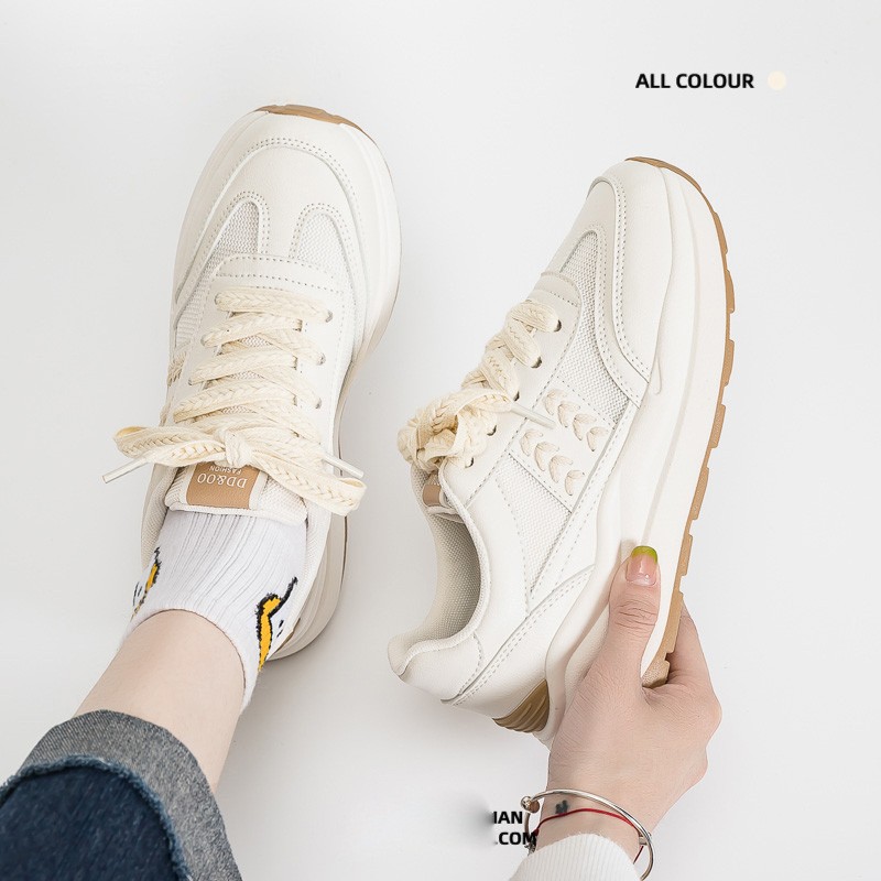 Spring Thin Breathable Forrest Gump Shoes Women's  New Summer Mesh Mesh Shoes Sports White Shoes
