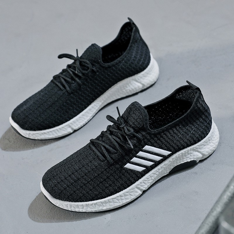 2021 Spring And Autumn New Men's Korean Casual Walking Shoes Middle-aged And Elderly Breathable Non-slip  Men's Shoes