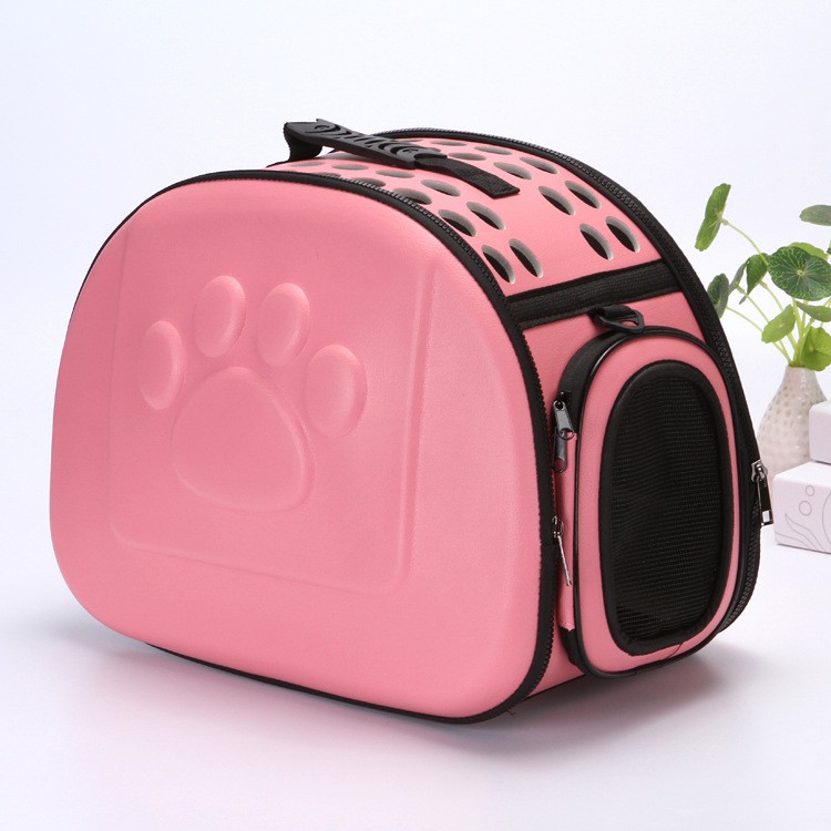 American High Quality Pet bag- medium pet outing bag cat small dog breathable fashion portable folding out travel bag