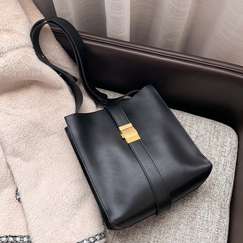 Leather Fashion Simple Texture Single Shoulder Messenger Bag
