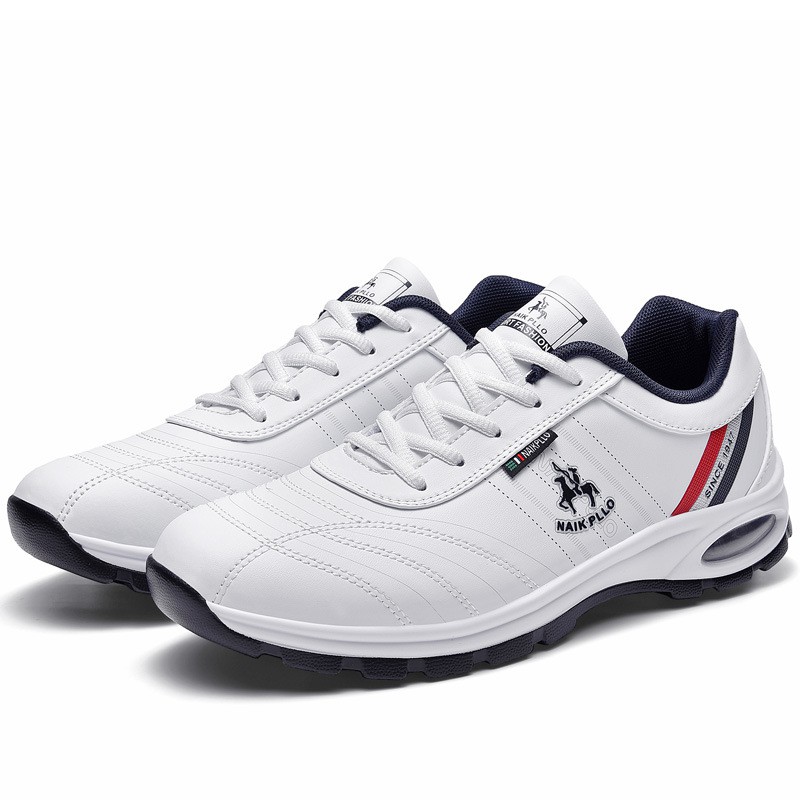 Men's Shoes Sports Shoes Men's Board Shoes Running Leisure Travel Small White Shoes Air Cushion