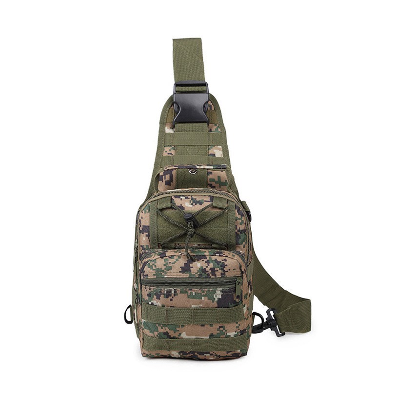 Manufacturer's Explosive Outdoor Mountaineering Hiking Cycling Shoulder Bag Jungle Battlefield Combat Camouflage Messenger Tactical Chest Bag