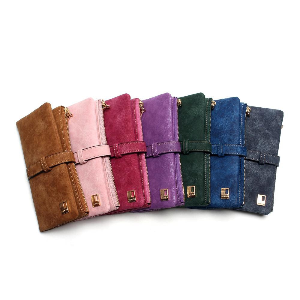 New American Style Leather-PU wallet for women.