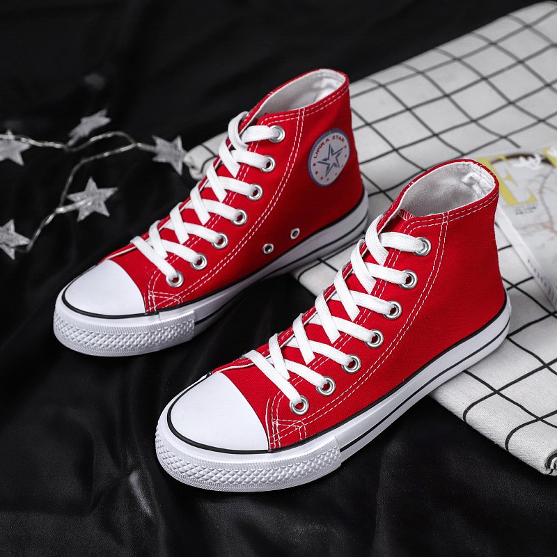 New Low-top Canvas Shoes Men's Shoes  Version Of The Trend High-top Casual Shoes Sports Shoes Men's Large Size
