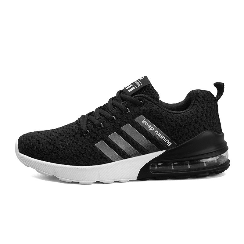 New Flying Woven Air Cushion Sports Casual Shoes - The Wild Student Trend Ins Men's Shoes