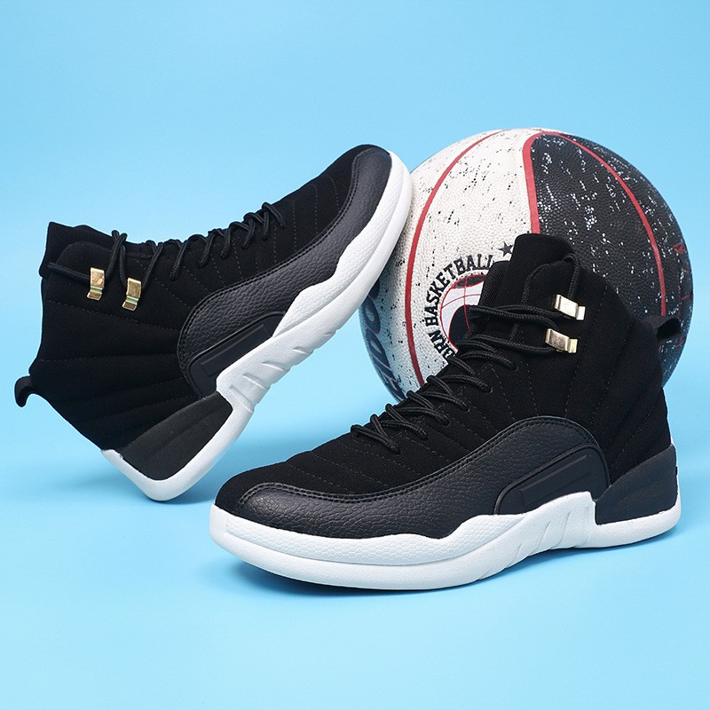 Basketball Men's Shoes  New Youth Deodorant High-top Sneakers