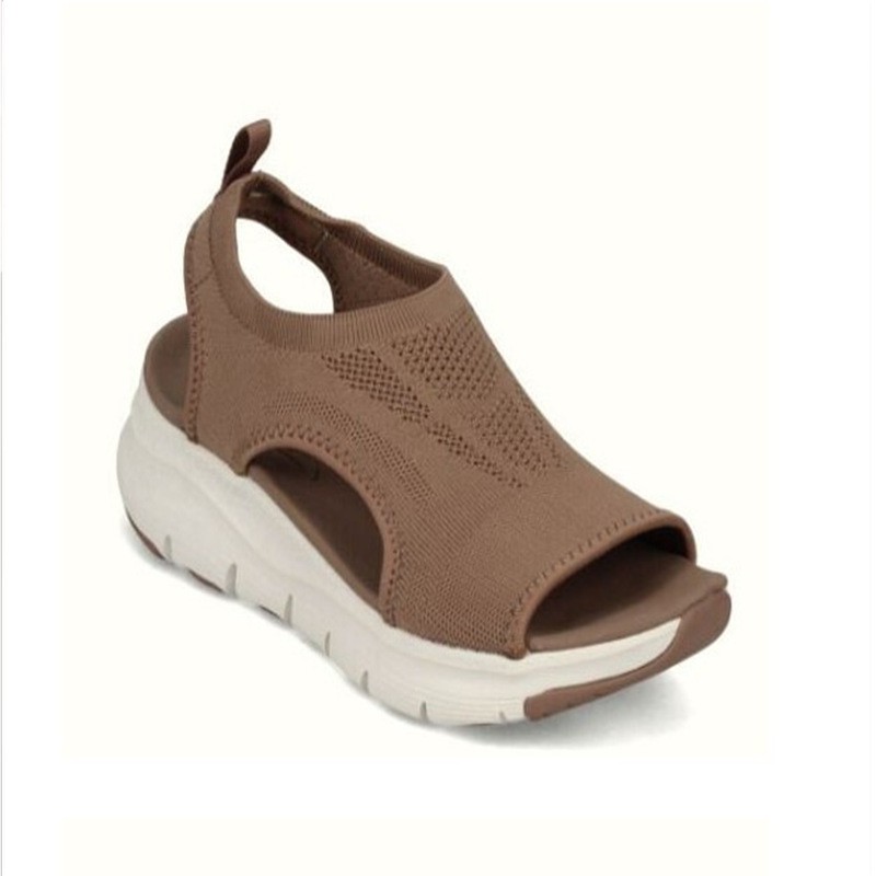 Head Casual Sleeve Fashion Sandals Low-heeled Women's Shoes Origin Supply Large Size Sports And Leisure Shoes