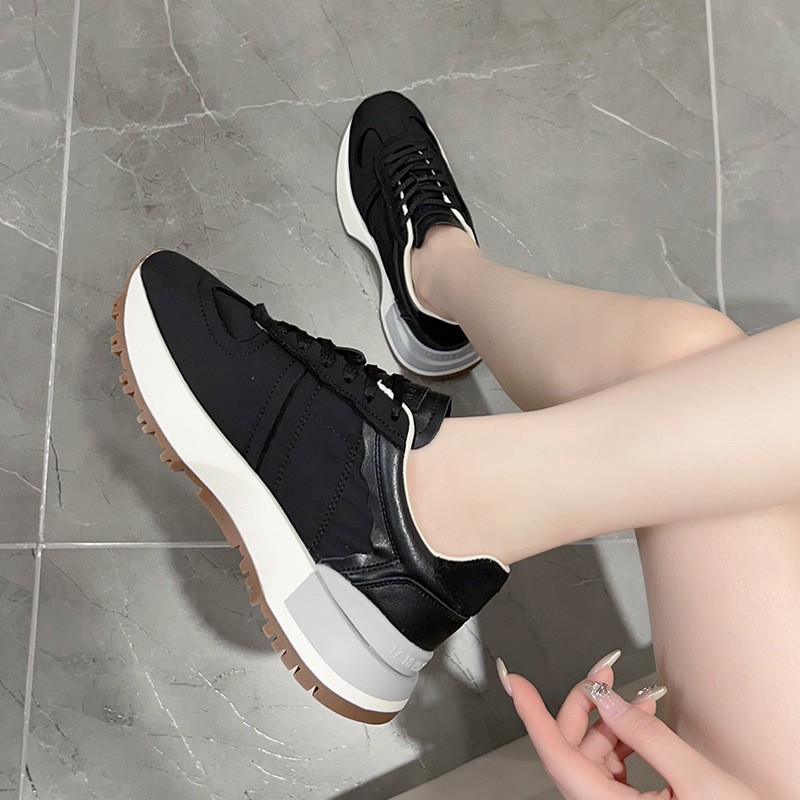 Training Shoes Mm6 Thick Bottom Summer Breathable Women's Shoes Sports Casual Forrest Gump White Shoes