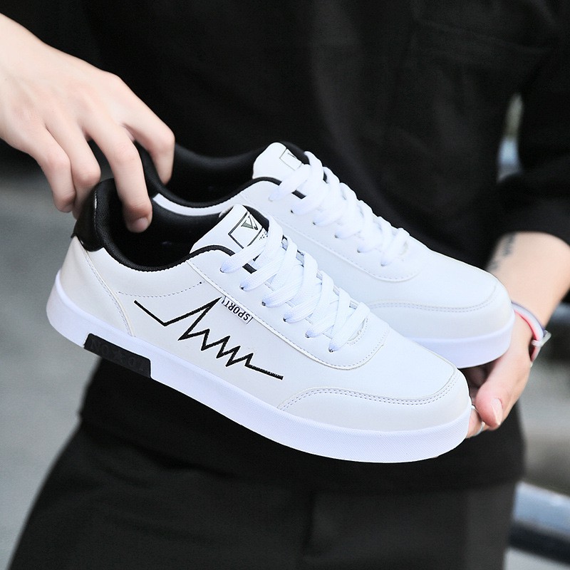 Board Shoes Casual Shoes Men's Sneakers Trendy Shoes 2021 Spring And Summer New Small White Men's Shoes Korean Version All-match Breathable Shoes