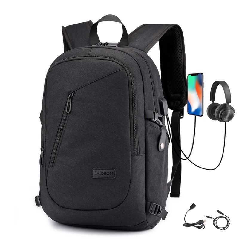 USB Charging Backpack Laptop Bag Leisure Business Backpack Multi Function Security Bag for Men/Women Schoolbag