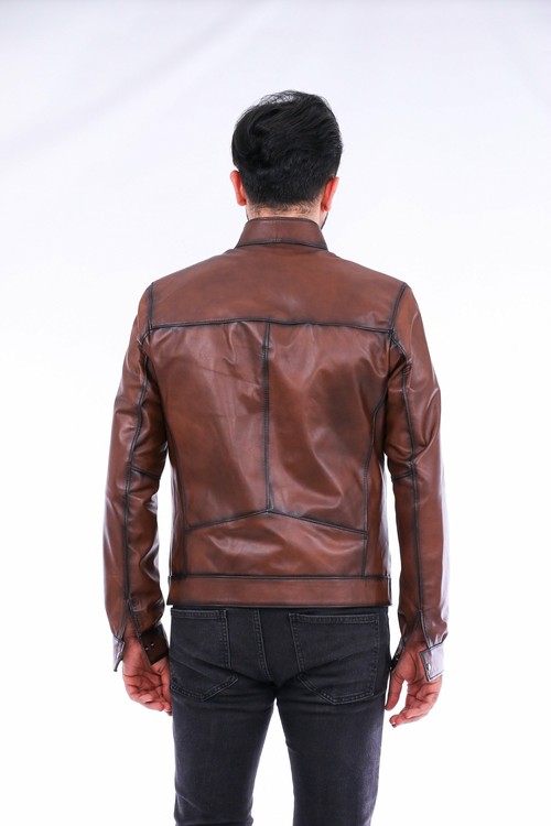 Ranco Leather winter Jacket for men