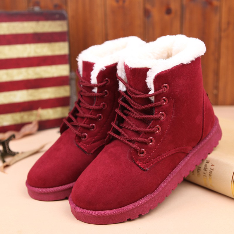 2022 new ladies snow boots wholesale winter new women's winter shoes women's warm tube female cotton shoes boots