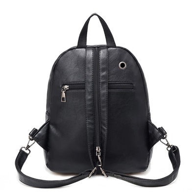 ew handbag Korean lady PU backpack fashion tide all-match leisure travel backpack bag can be issued on behalf of the PU