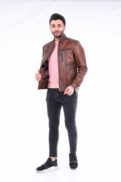 Ranco Leather winter Jacket for men