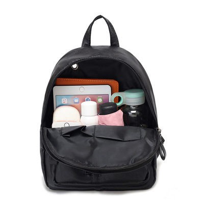 ew handbag Korean lady PU backpack fashion tide all-match leisure travel backpack bag can be issued on behalf of the PU