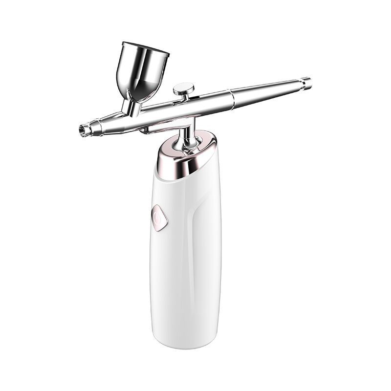 Facial High Pressure Water And Oxygen Injection Apparatus White