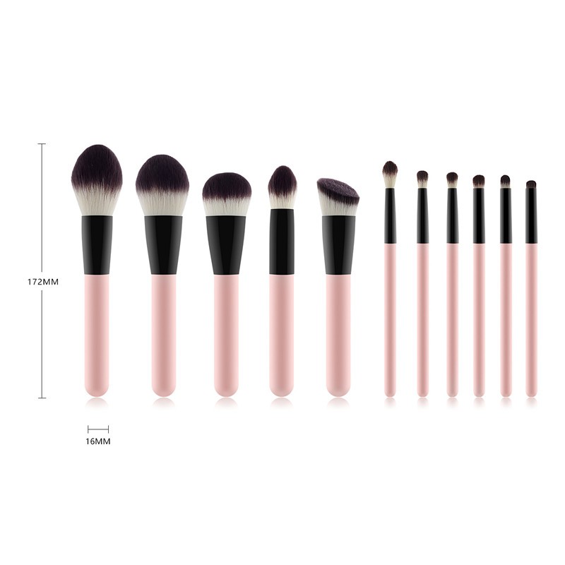 11 high-end makeup brushes Pink