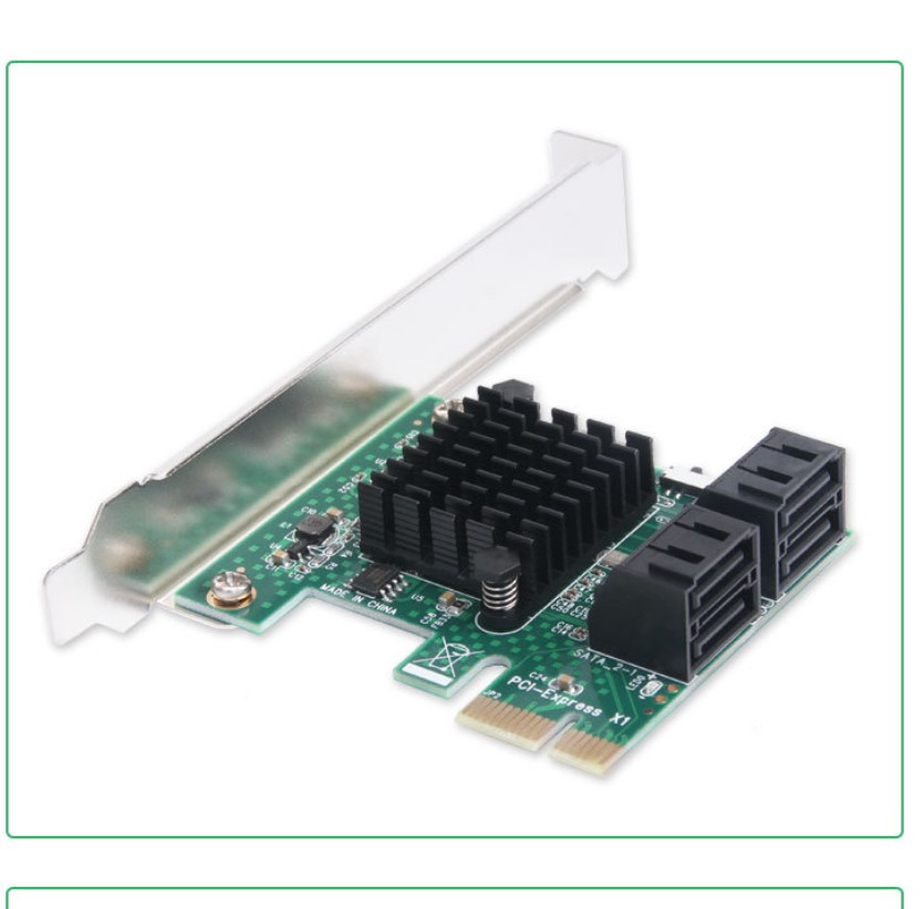 PCIE to SATA3.0 extension card