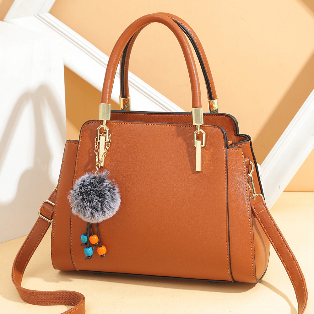 2021 new winter Handbag Shoulder Bag Korean satchel handbags handbag hit the color of one generation