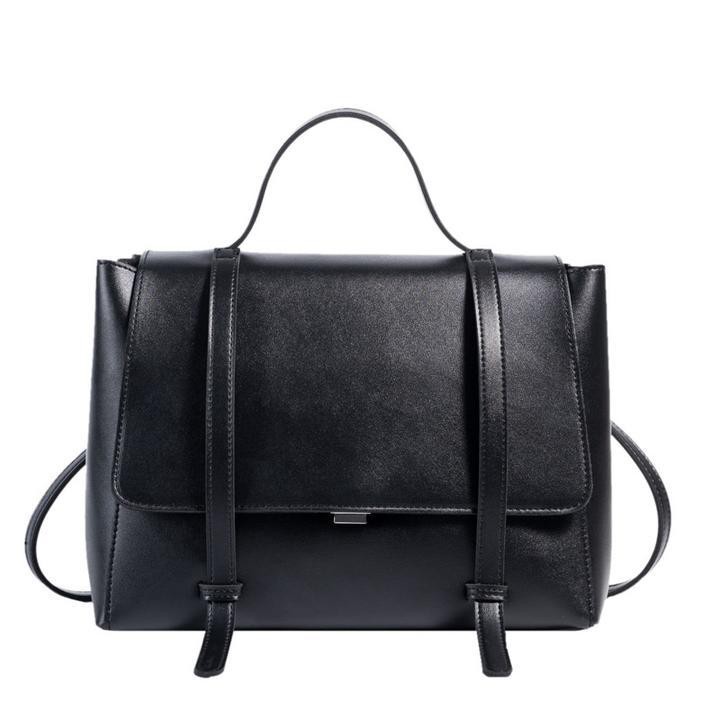 Personality messenger bag retro fashion PU portable lady briefcase