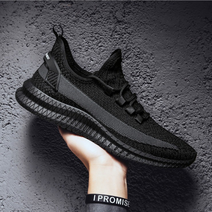 men's fly woven breathable casual shoes