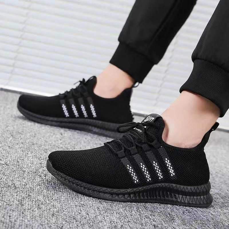 Breathable Lightweight Student Sports Shoes Casual And Comfortable Korean Men's Fashion Running Shoes